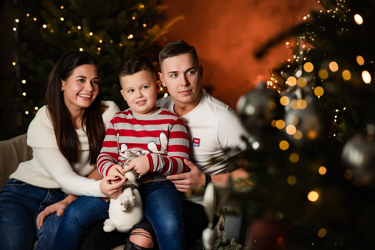 Kalėdinė šeimos fotosesija